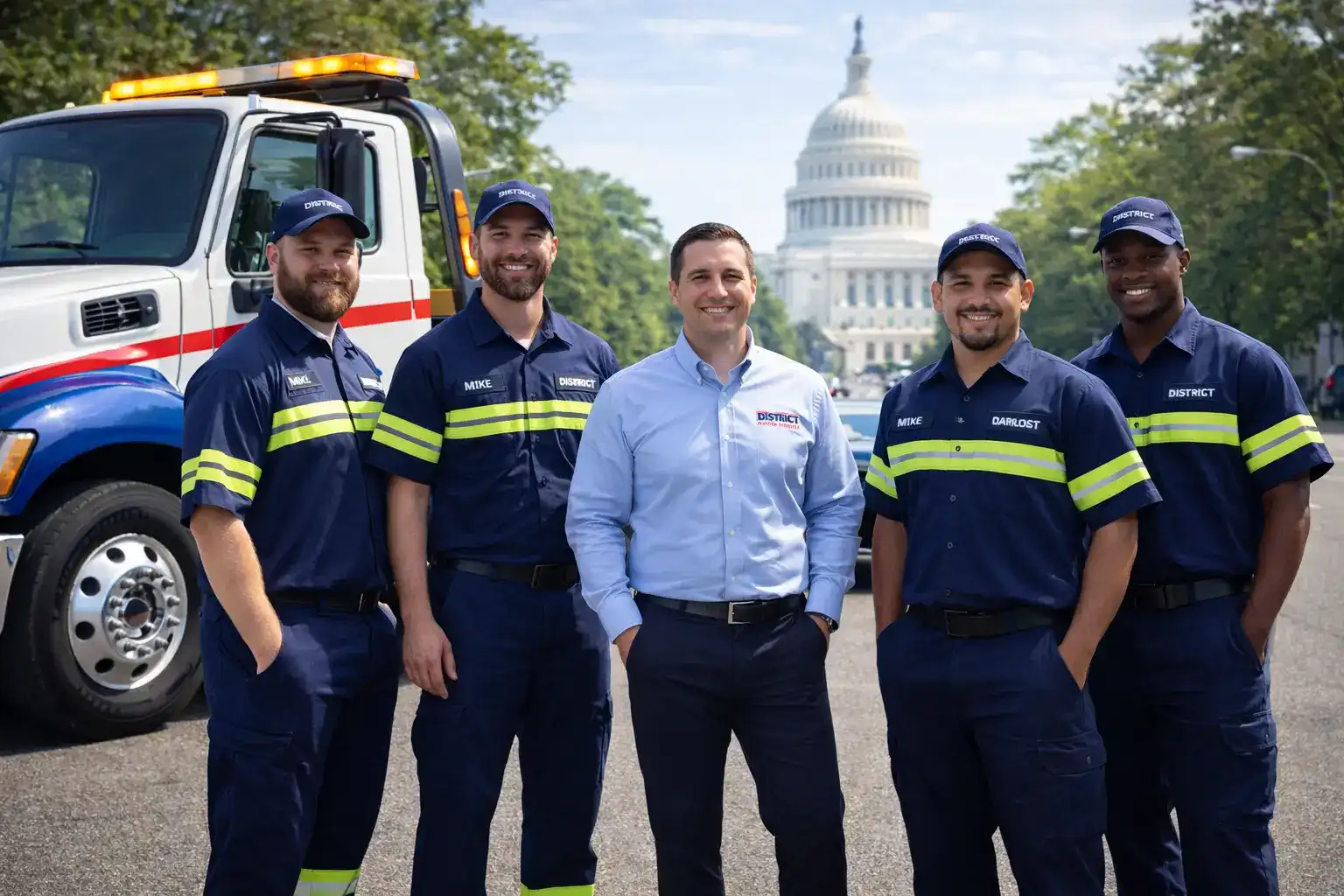 District Rapid Towing licensed towing company Washington DC