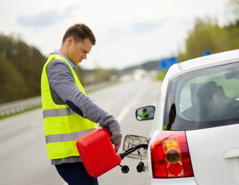 Emergency fuel delivery service in Washington DC — District Rapid Towing